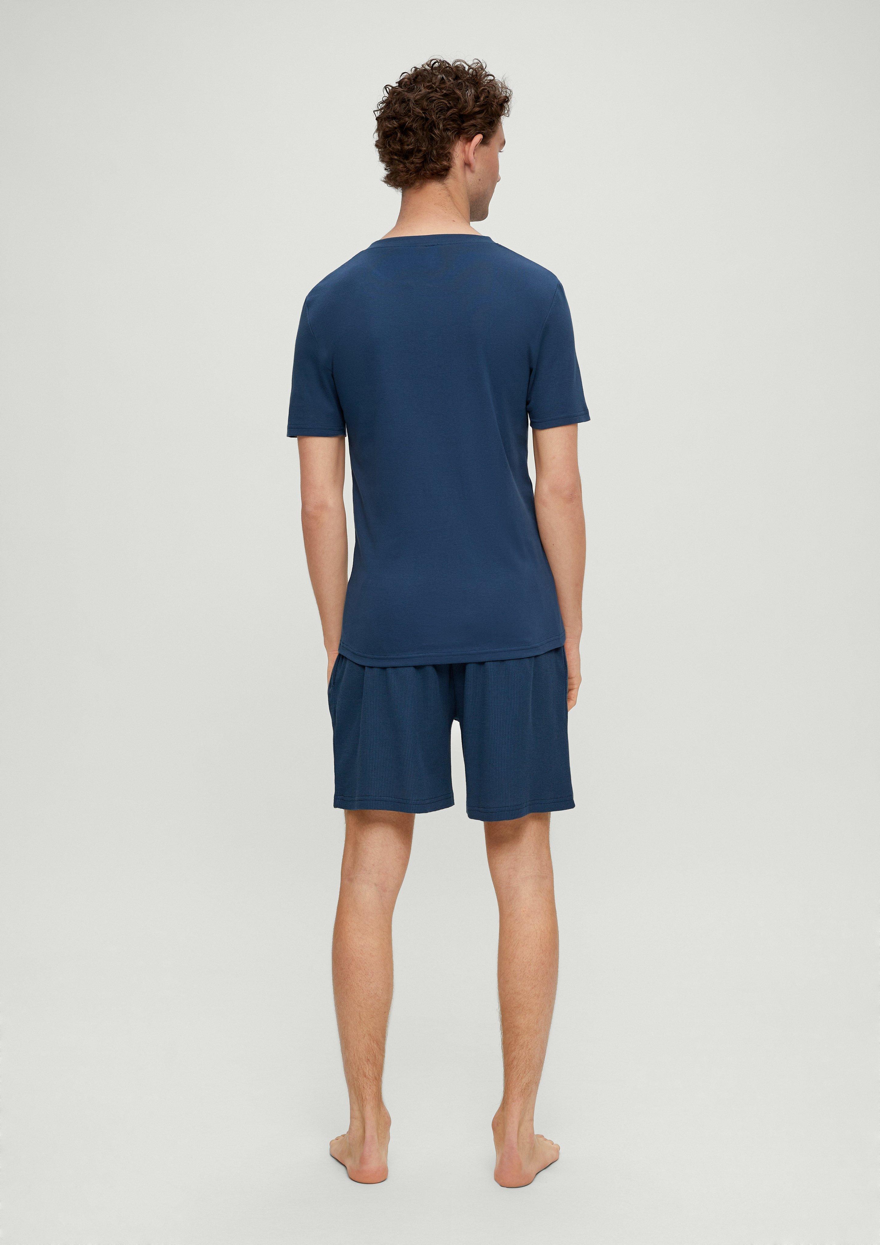 Pyjama-Hose mit Waffelstruktur  6008416-5700