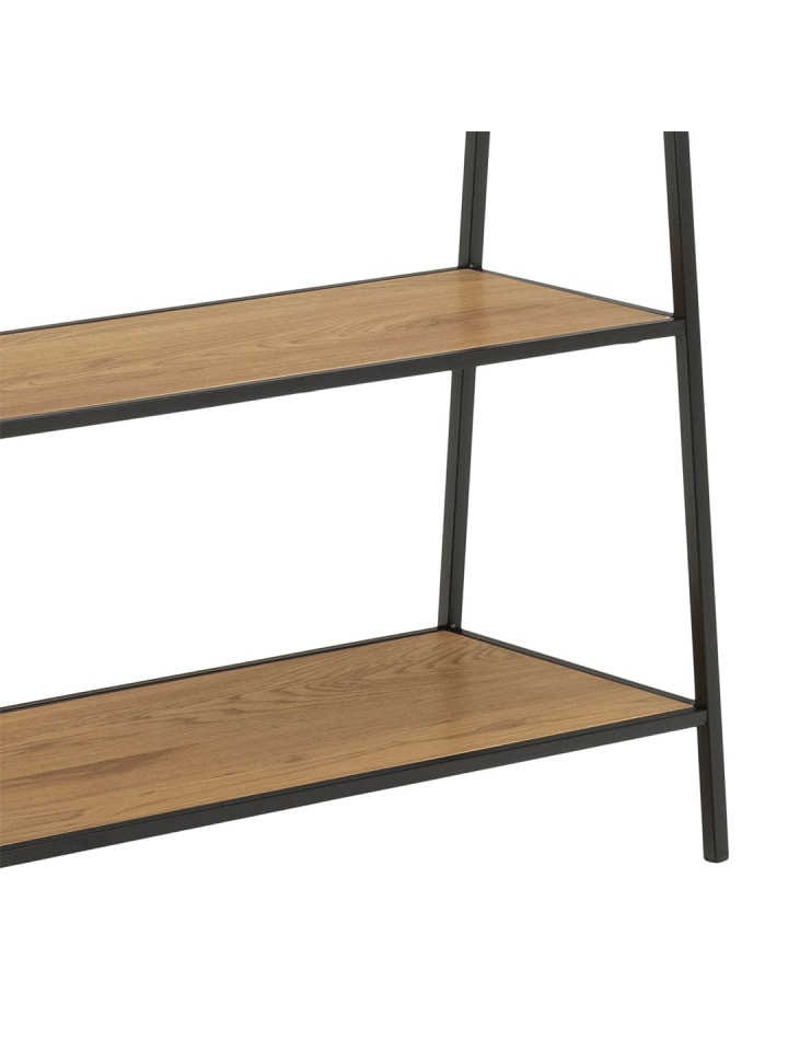 ebuy24 Garderobenständer Seaford Schwarz 77 x 37 cm günstig kaufen onesize