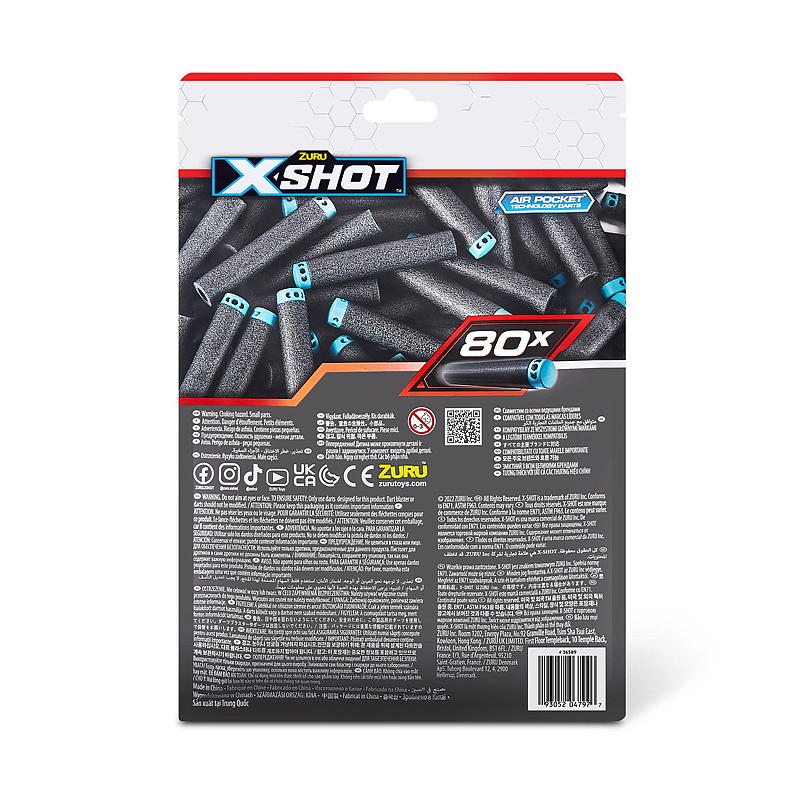 X-Shot Piler 80-pk, X-shot