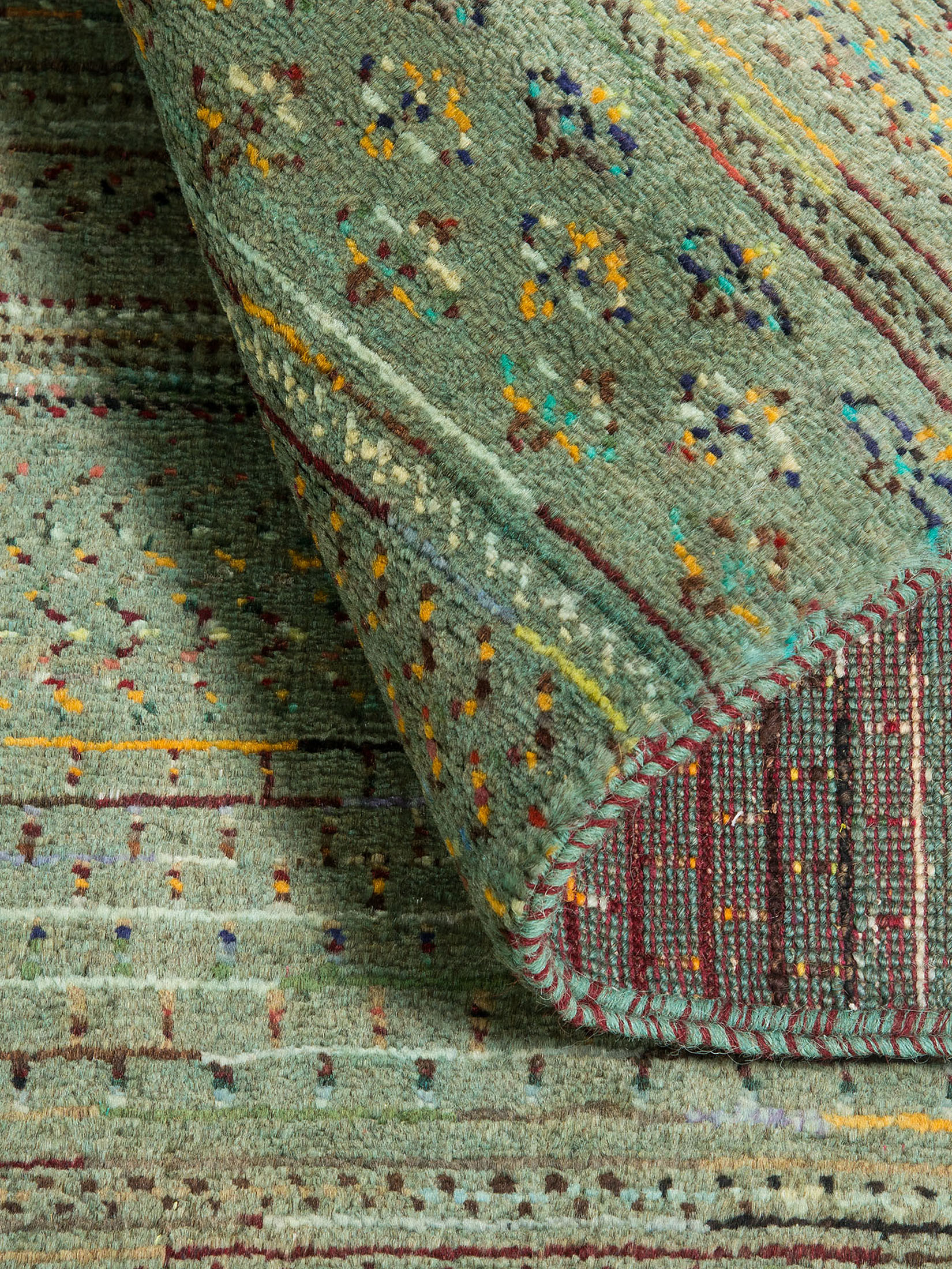 Contemporary Gabbeh ca. 78 x 326 cm, Unikat / Einzelstück