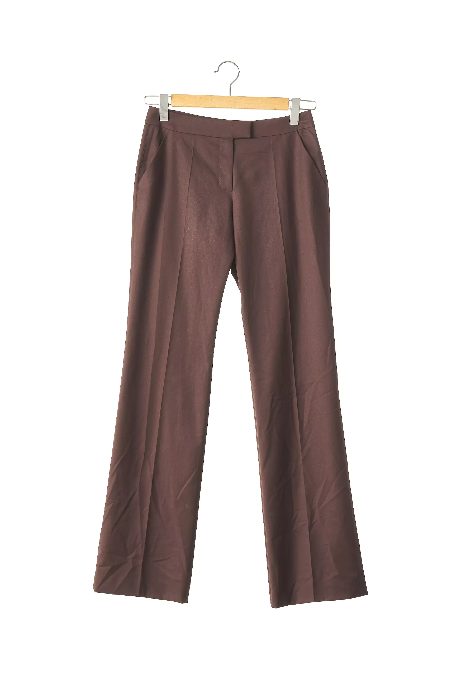 Scherrer Pantalons Droits Femme couleur marron