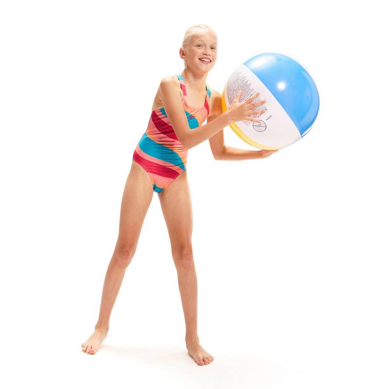 SPEEDO Printed Medalist Badeanzug Mädchen