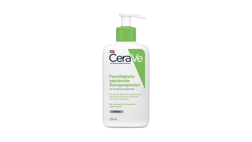 CERAVE Feuchtigkeitsspendende Reinigungslotion 236 ml