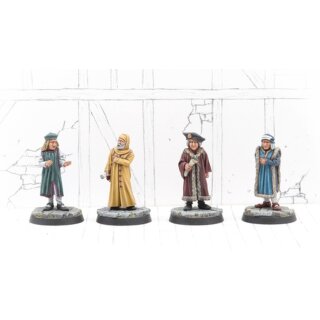 Townsfolk Miniatures - Council Set (4)