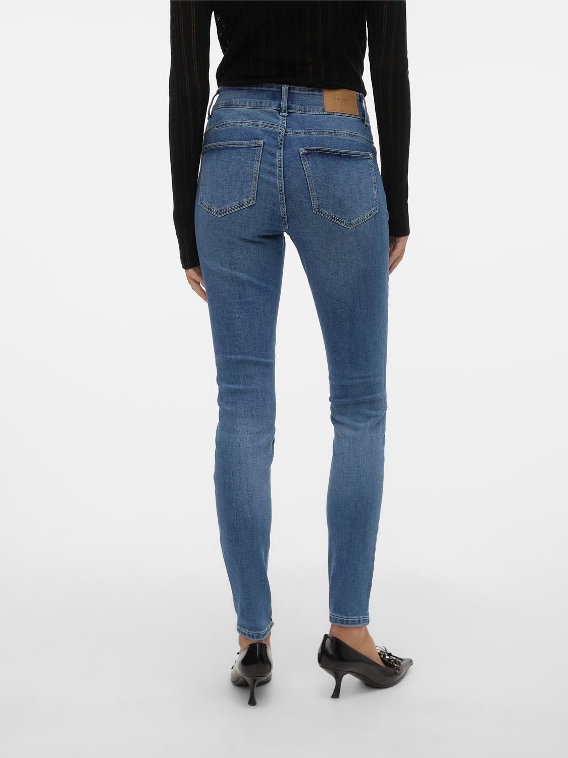 VMKIMMI Mid Rise Slim Fit Jeans