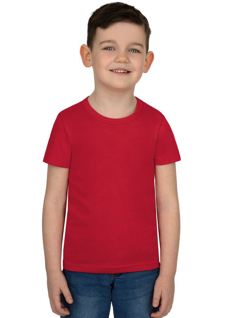 Trigema T-Shirt TRIGEMA T-Shirt aus Baumwolle/Elastan