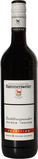 2022 Spätburgunder Rotwein Tradition trocken - Winzergenossenschaft Rammersweier