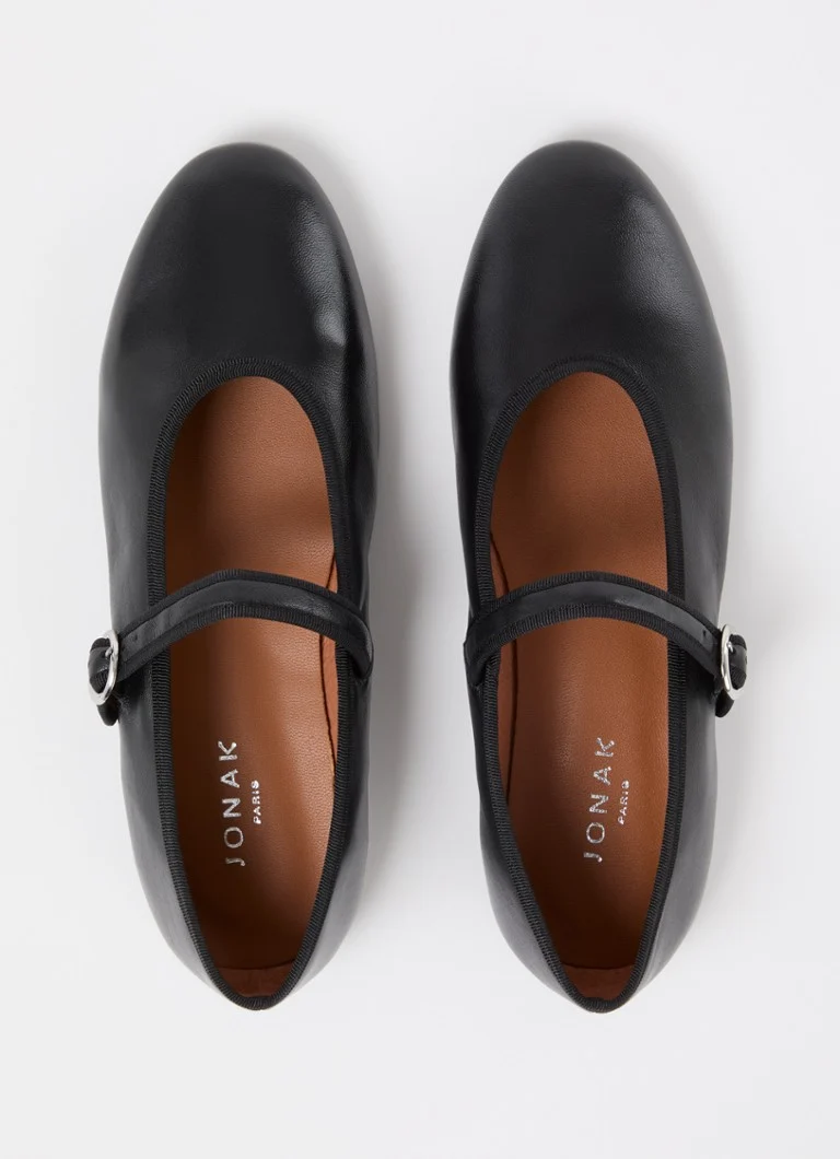 Jonak This goatskin ballerina