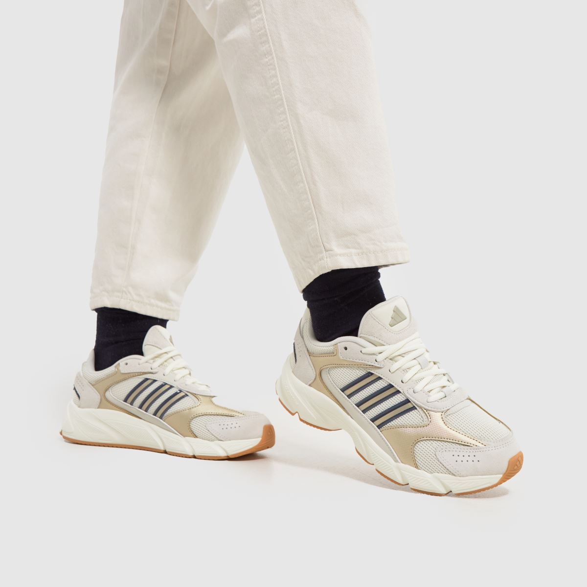 adidas CrazyChaos 2000 – Vitt flerfärgade träningsskor