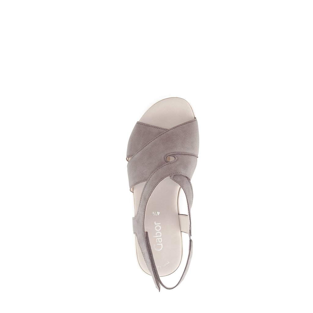 Gabor fashion Riemchensandale grau