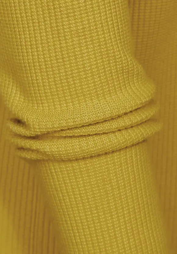 CECIL Lange Kapuzenstrickjacke