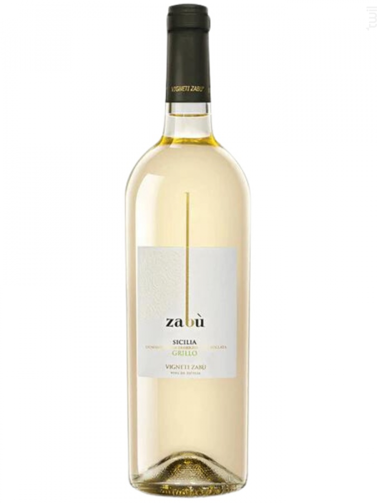 Zabu Grillo Vigneti Zabù Vin Blanc●Sicilia IGT 2022 75cl