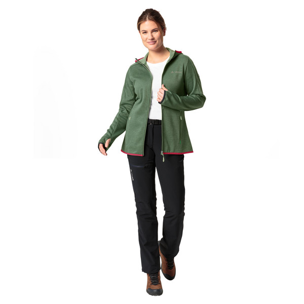 VALSORDA FLEECE HOODY Damen - Fleecejacke