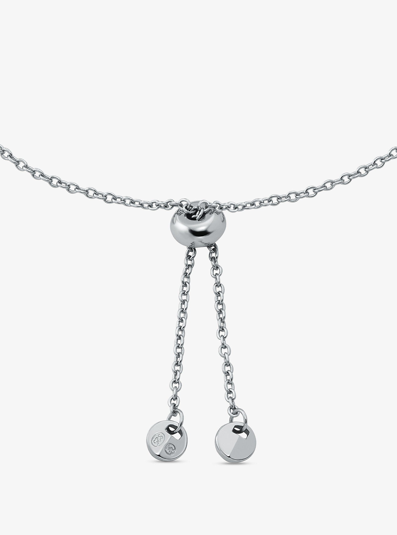 Armbånd i hjerteformet sterlingsølv med pavébelegg – belagt med edelmetall – SØLV