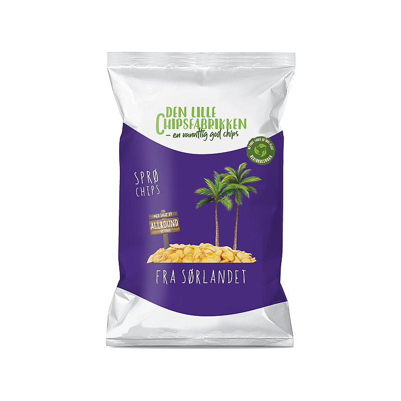 Potetchips 85 g, allround, Den lille chipsfabrikken