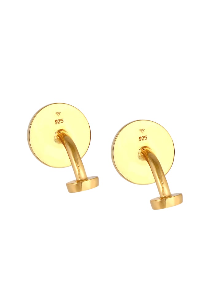 KUZZOI Manschettenknopf 925 Sterling Silber Kompass in Gold günstig kaufen onesize