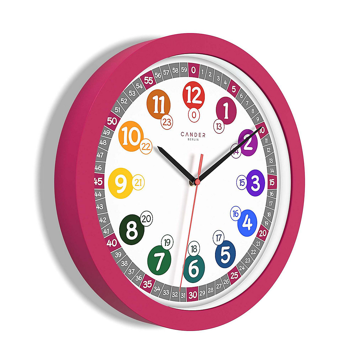 Lautlose Wanduhr