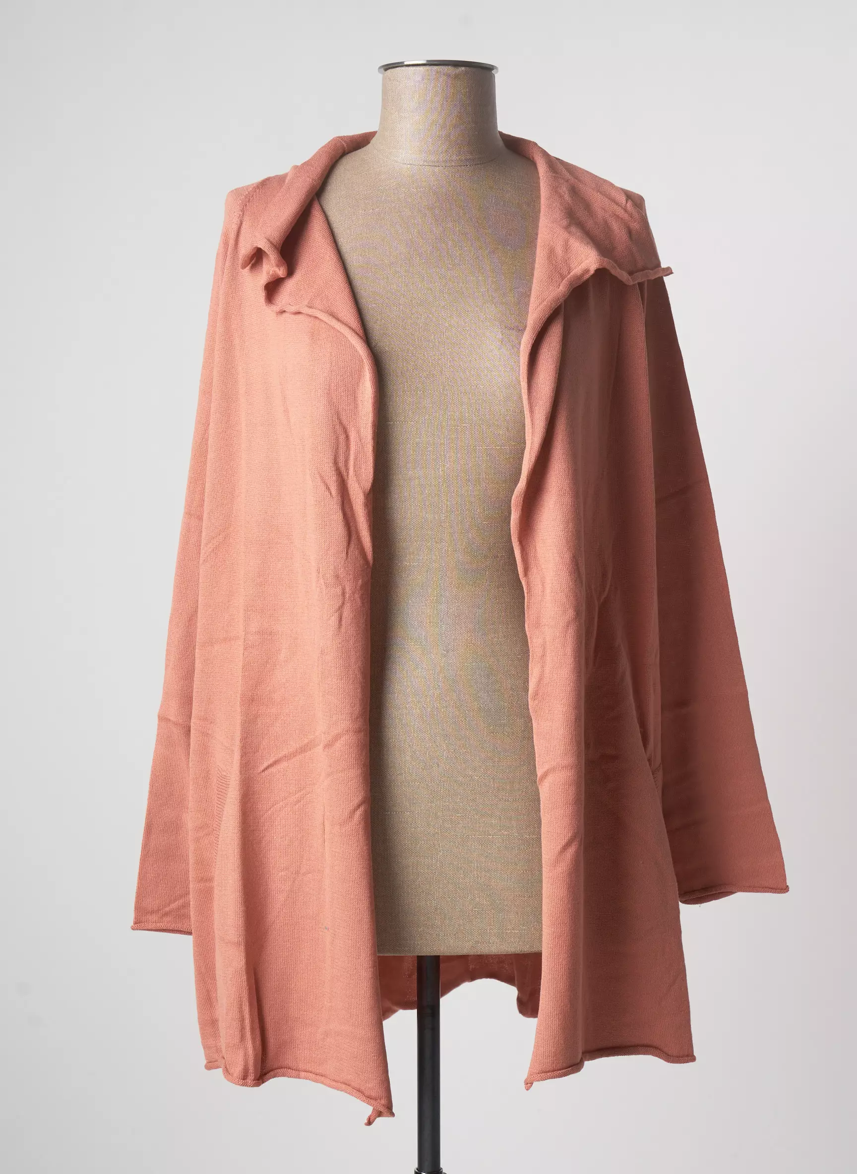 Stefan Green Cardigans Femme couleur rose