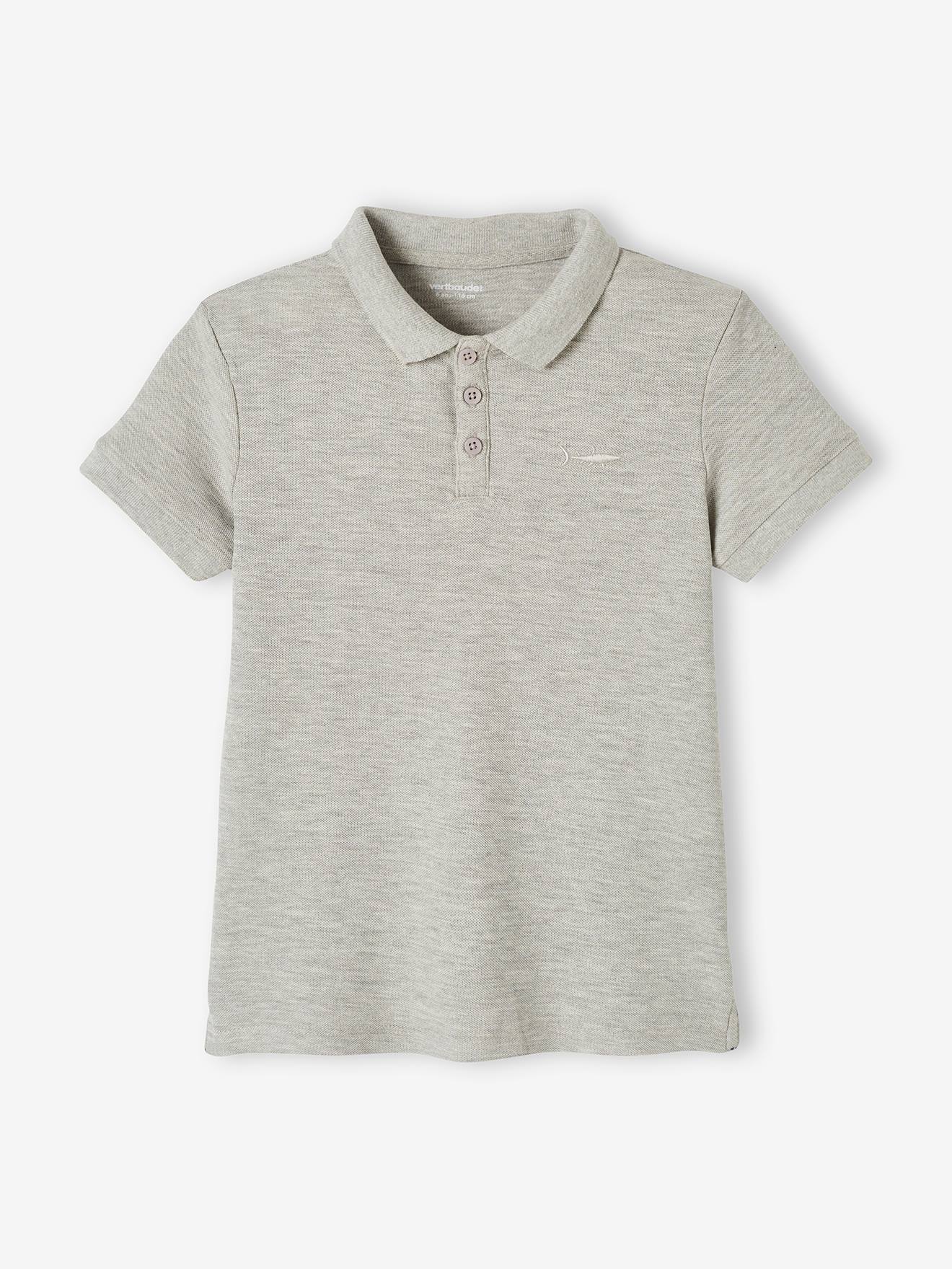 Vertbaudet Jungen Poloshirt, kurze Ärmel Oeko-Tex - hellgelb