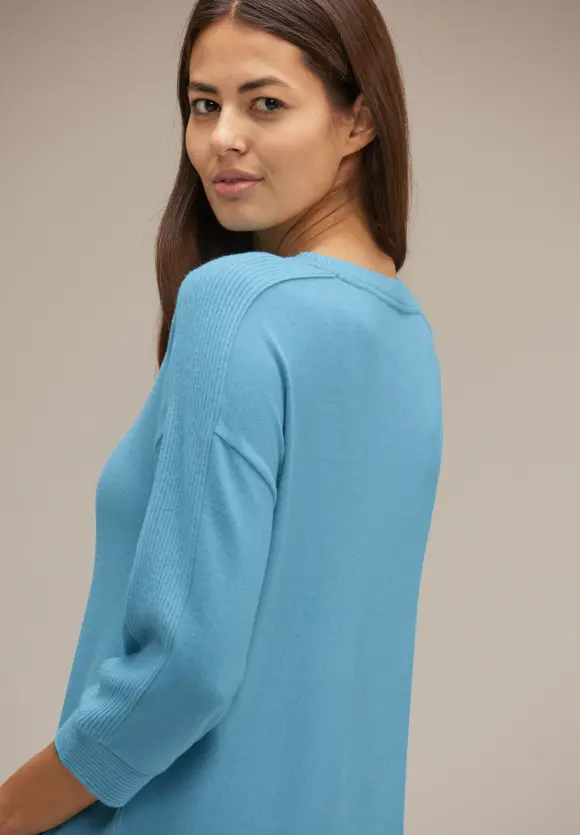 Street One Cosy Shirt mit 3/4 Arm