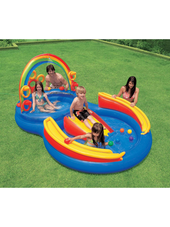 Intex Playcenter - Rainbow Ring 297x193x135cm in mehrfarbig günstig kaufen onesize
