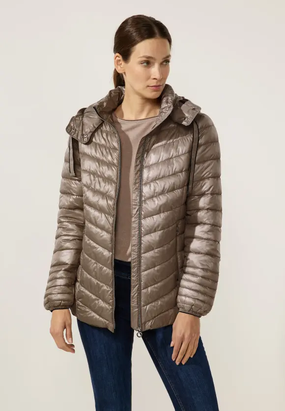 Street One Kurze Steppjacke mit Kapuze