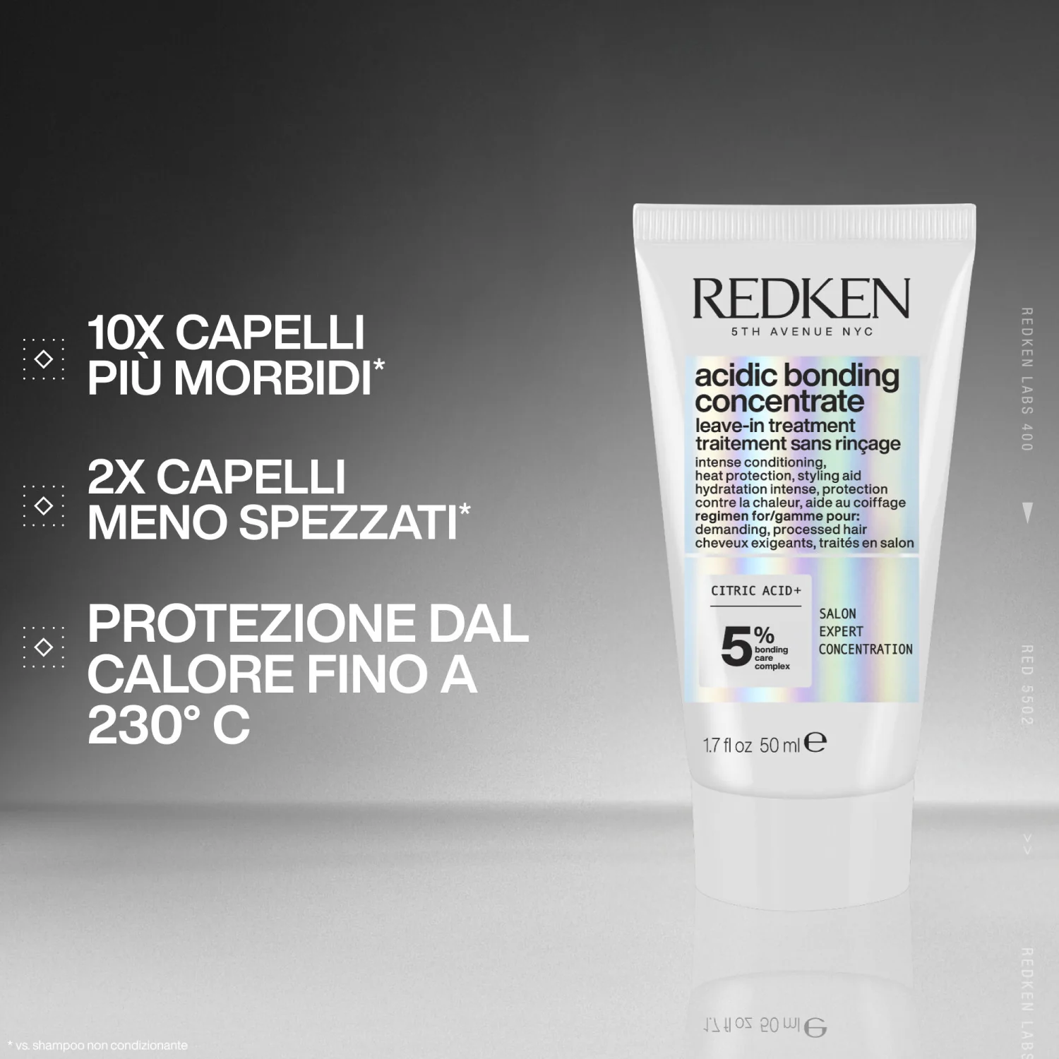 Acidic Bonding Concentrate Leave-In Hitzeschutz für geschädigtes Haar – Styling- und Finish-Haarcreme, Hitzeschutzspray, Restrukturierung und Aufbau