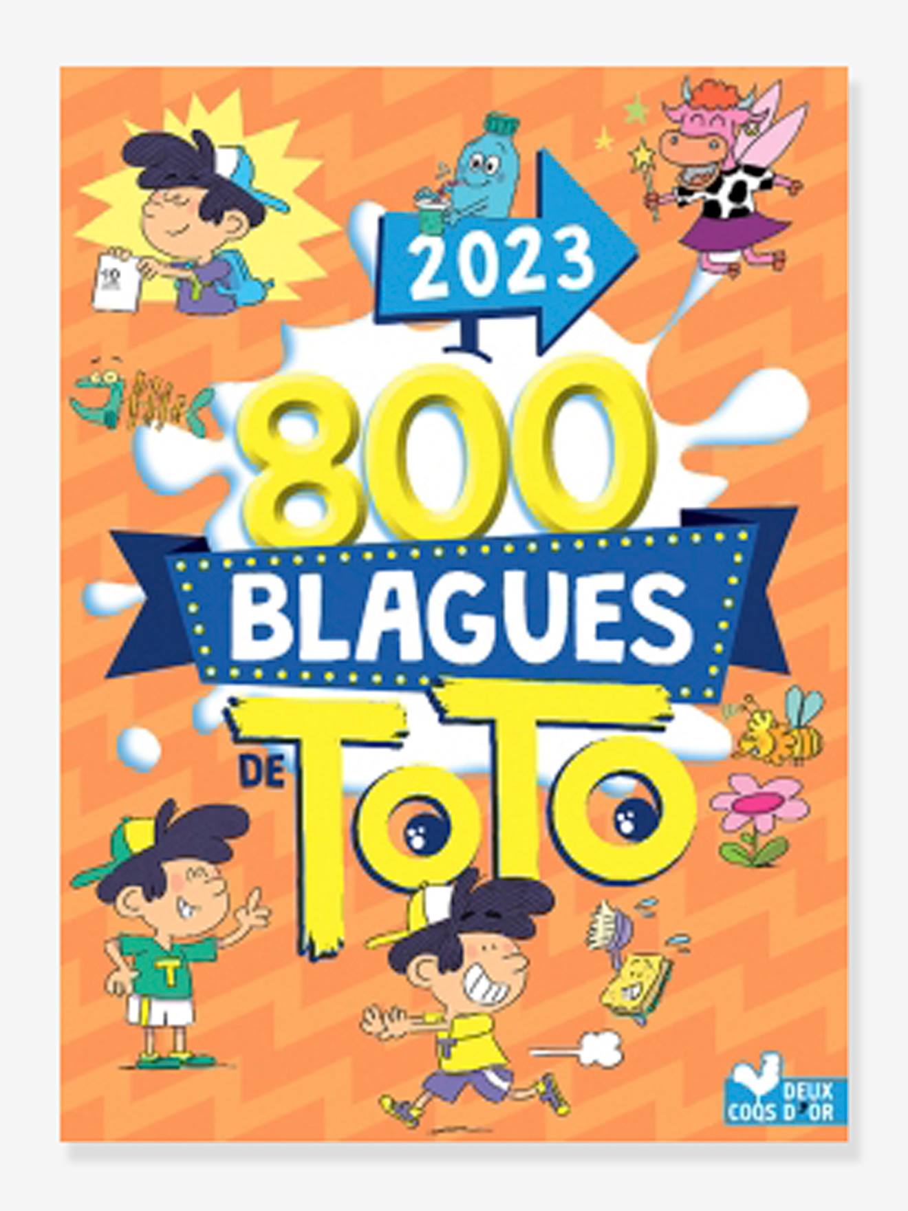 800 blagues de Toto 2023 HACHETTE blanc