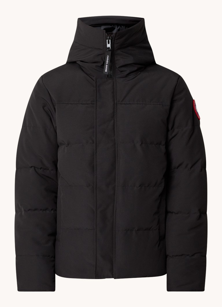 Prešívaná parka Canada Goose MacMillan s páperovou výplňou a kapucňou