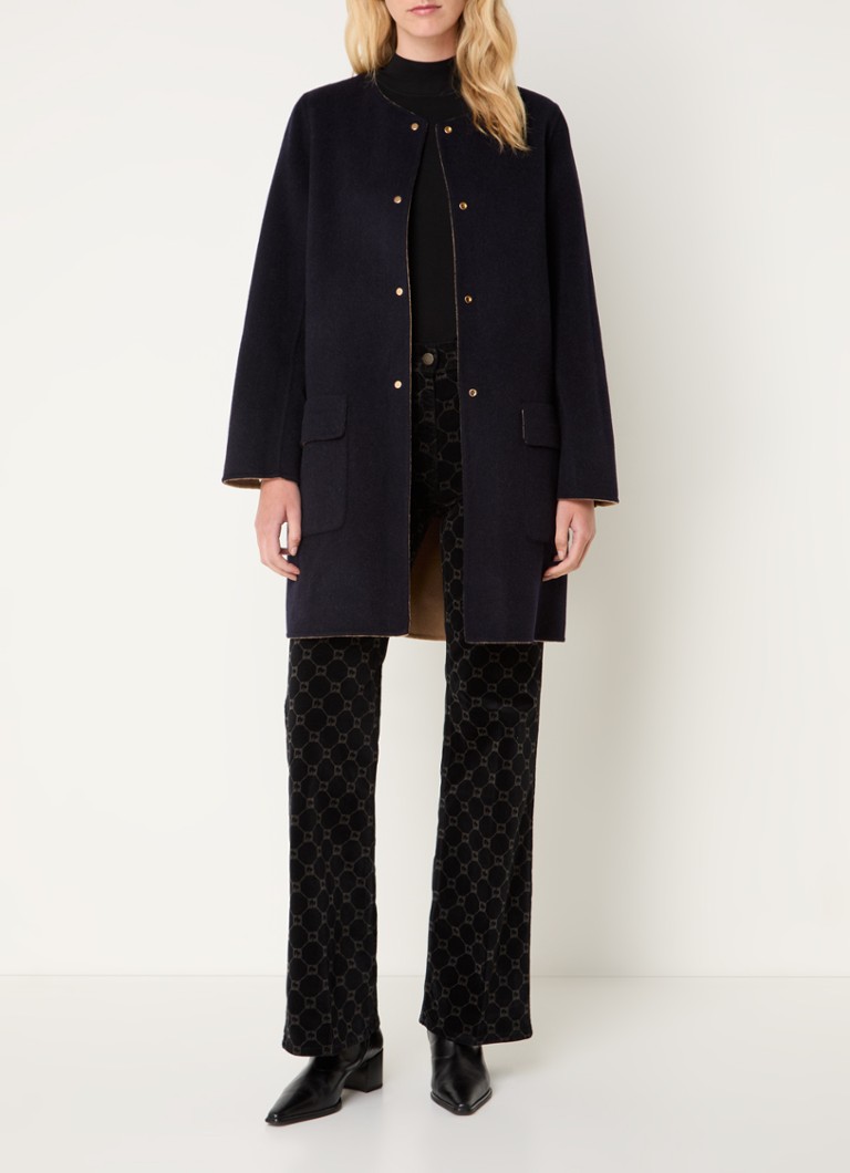 Palton reversibil din lână Gerard Darel Lareen