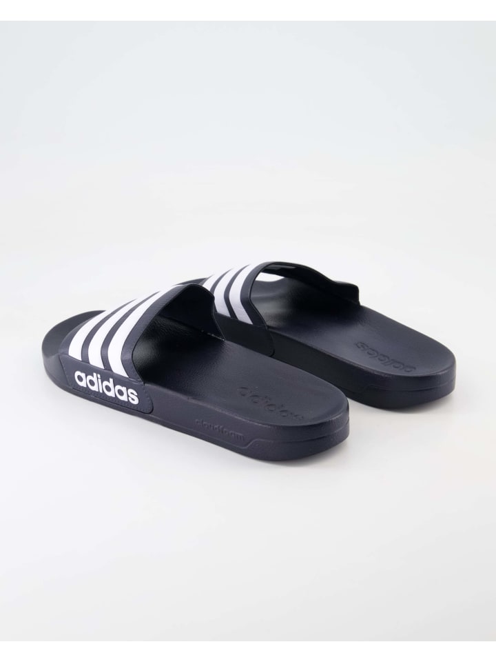 adidas Pantoletten in Blau günstig kaufen