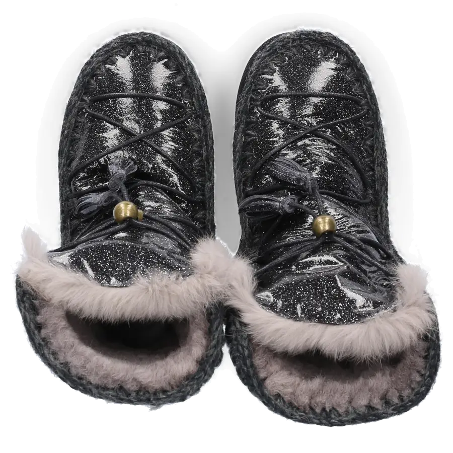 MOU - Snowboots ESKIMO DREAM CATCHER gefüttert - schwarz