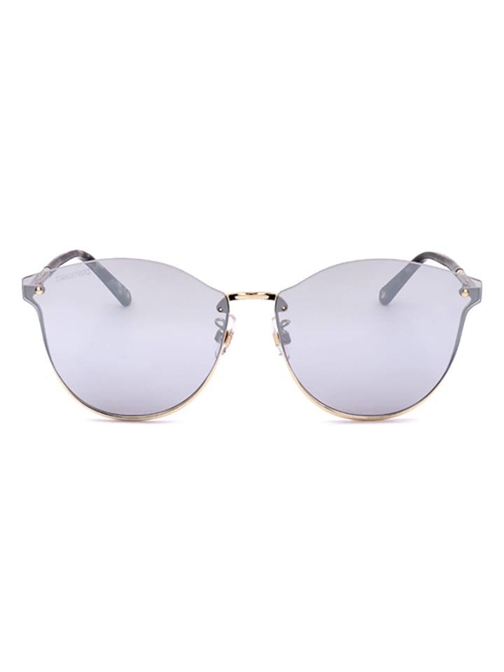 Swarovski Damen-Sonnenbrille in Gold/ Lila günstig kaufen 66