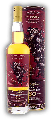 Peat's Beast 30 Years Islay Single Malt 50,6% Peat's Beast 30 Years Islay Single Malt 50,6%  Alter 30 J. - 0,7	 Liter - Vol 50,6%