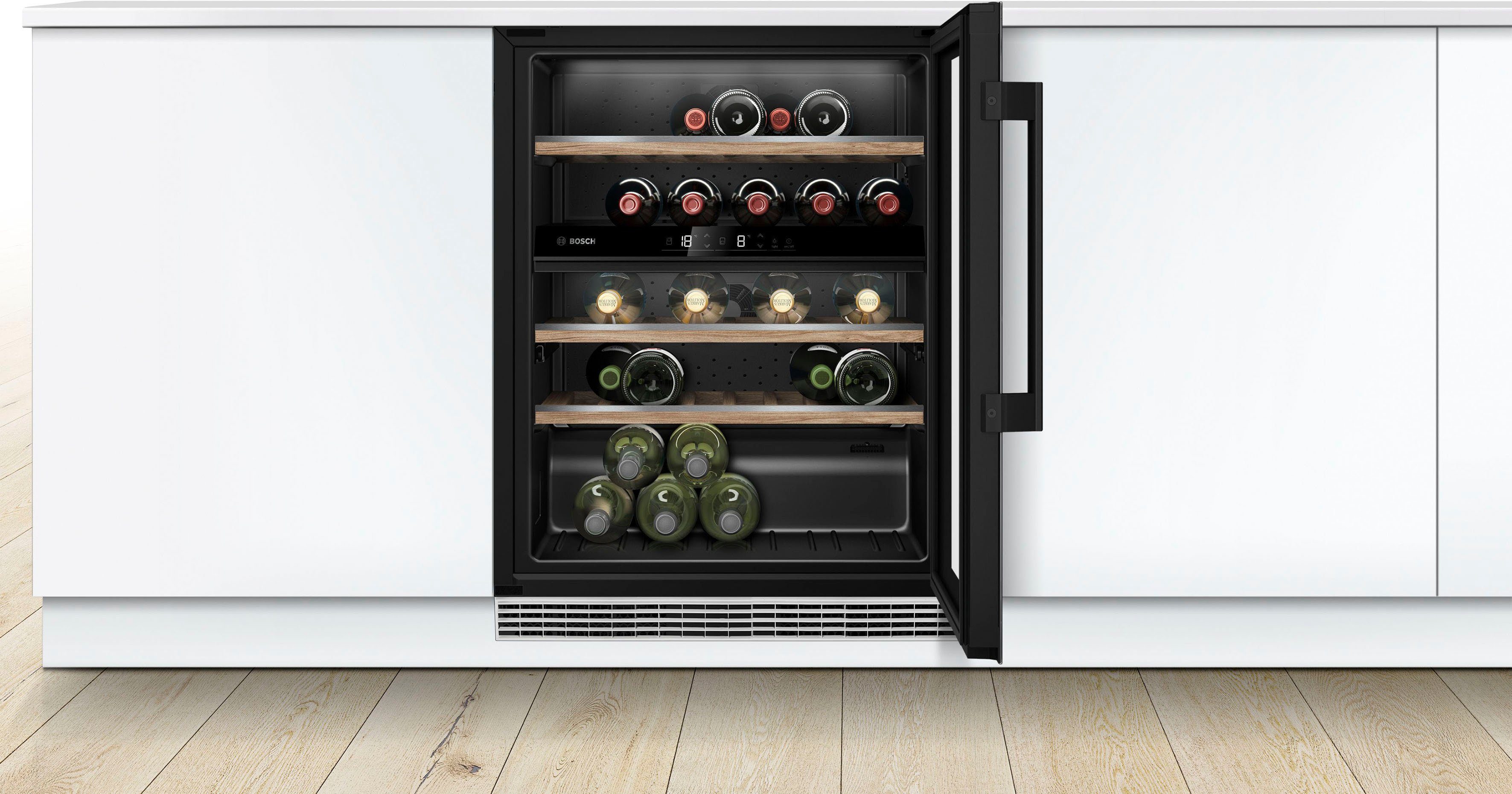 BOSCH Weinkühlschrank KUW21AHG0, für 44 Standardflaschen á 0,75l