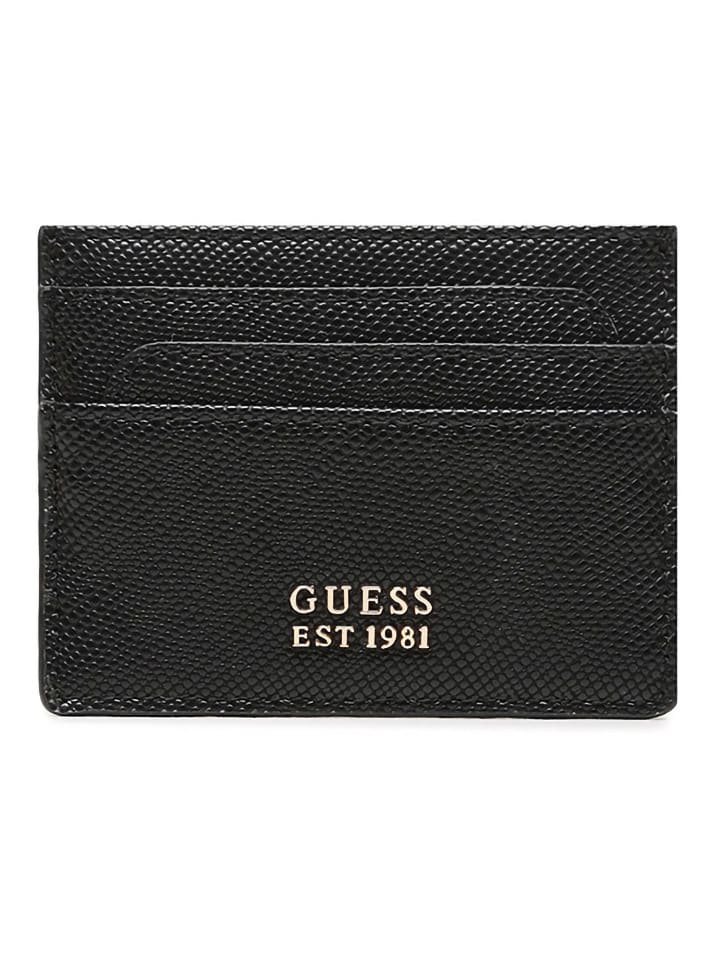 Guess Kartenetui in Schwarz - (B)10 x (H)8 x (T)1 cm günstig kaufen onesize