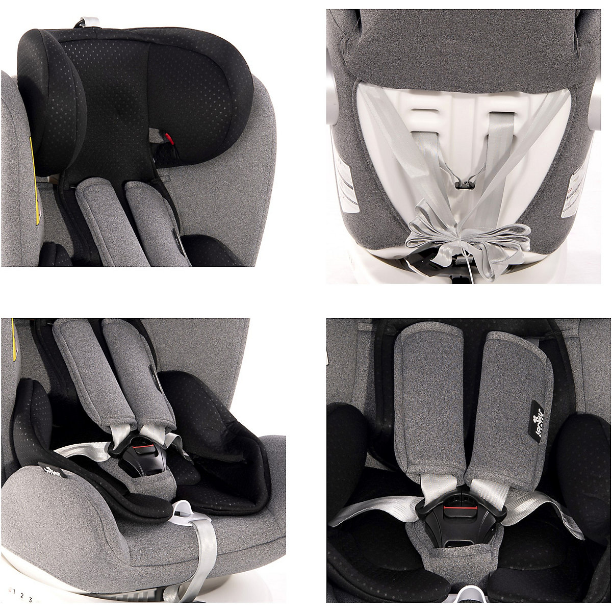 Kindersitz Lusso, SPS, Isofix, Gruppe 0+/1/2/3 (0-36 kg) Reisebetten