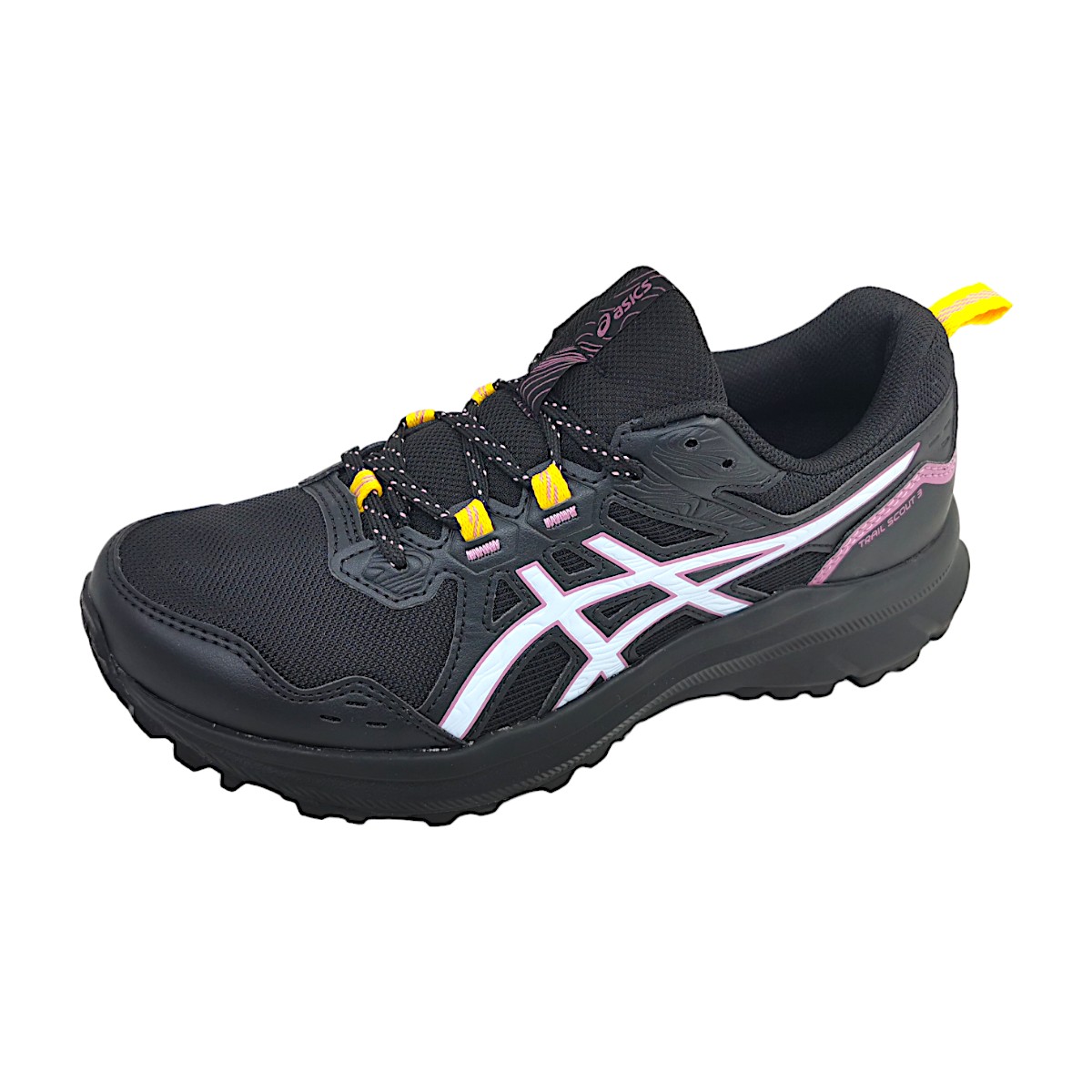 Asics TRAIL SCOUT 3 1012B516-002 Schwarz 002 Black/ Light Blue
