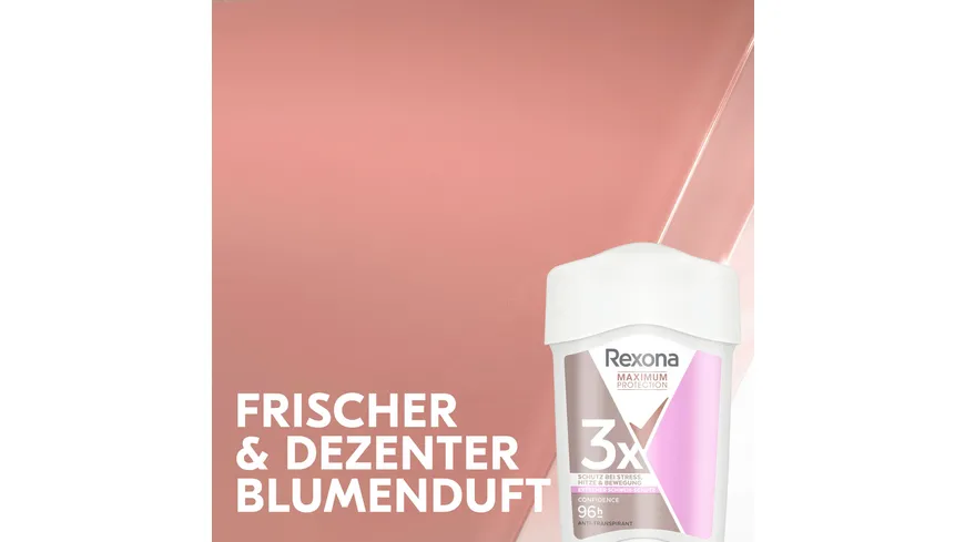 Rexona Deo Anti-Transpirant Cremestick Maximum Protection Confidencel 45 ml