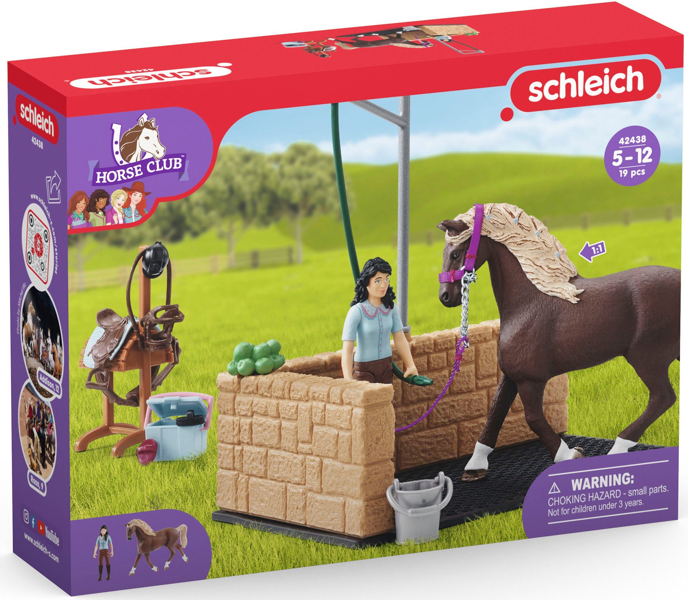 Schleich® Spielfigur HORSE CLUB, Emily und Luna (42438), Made in Germany
