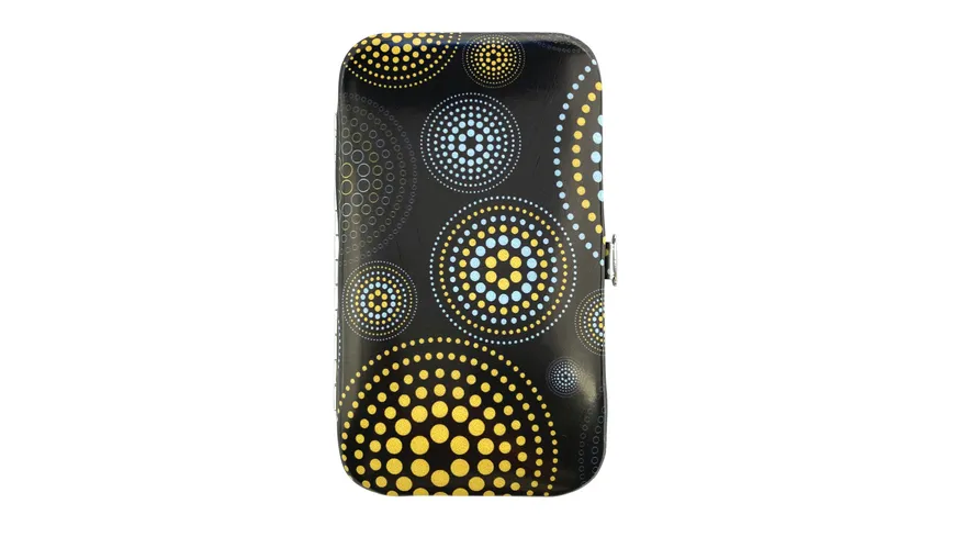 Rahmenmaniküre Etui, 6-teilig, Blau & Gold Blau & Gold