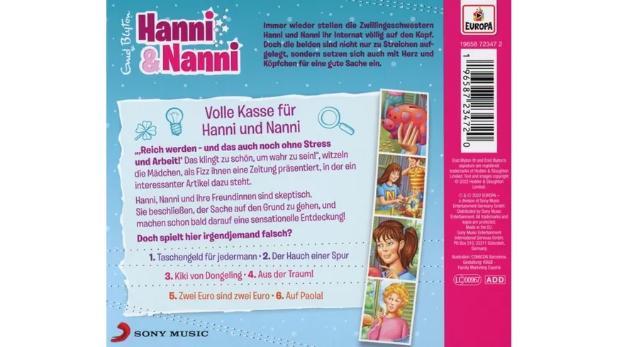 Folge 72: Volle Kasse für Hanni und Nanni