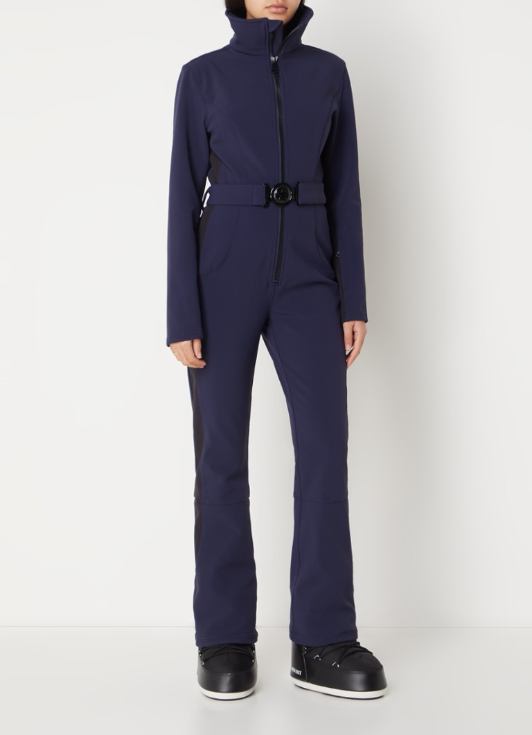 Airforce Mount Fuji straight fit softshell ski suit with belt