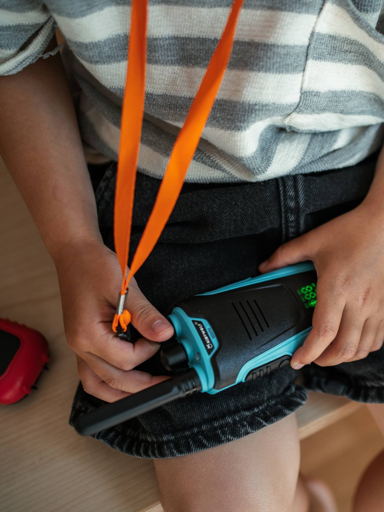 Kidywolf Kinder Akku-Walkie-Talkie KIDYTALK KIDYWOLF - blau