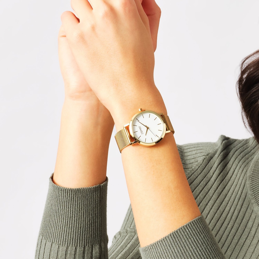 Esprit Montre pour femme Acier inoxydable Montre