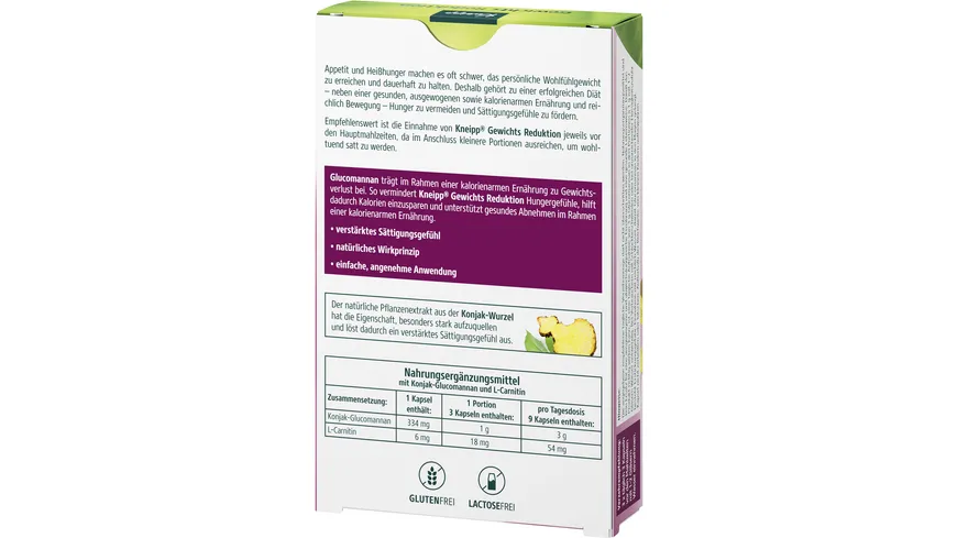 Kneipp Gewichts-Reduktion