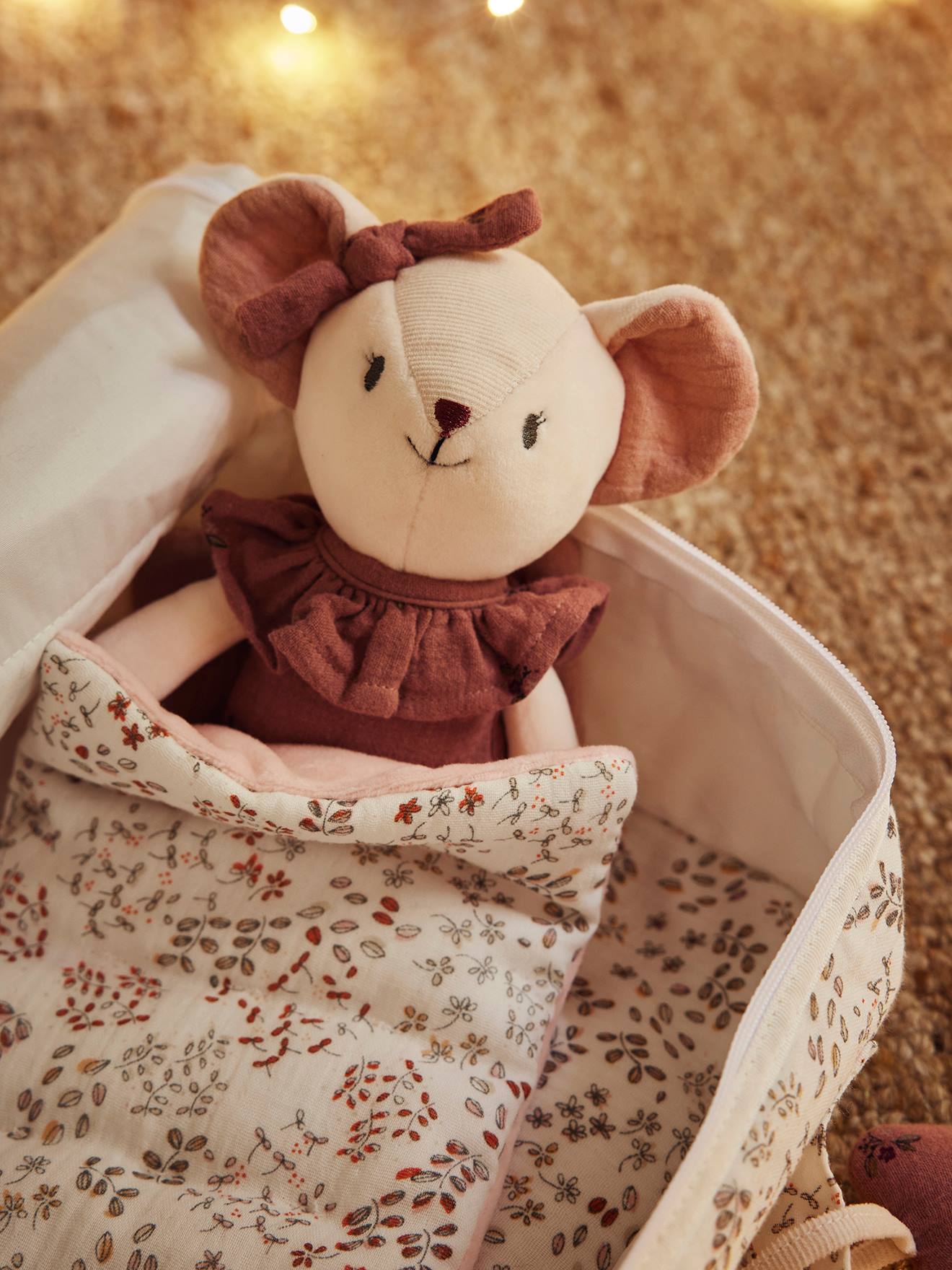 Valisette doudou GRENIER beige