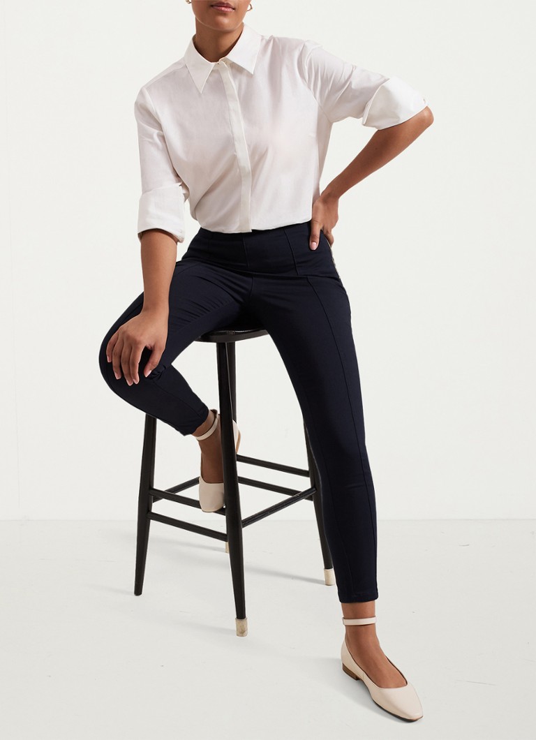 Pantaloni scurți strâmți Phase Eight Petite Amina cu talie înaltă