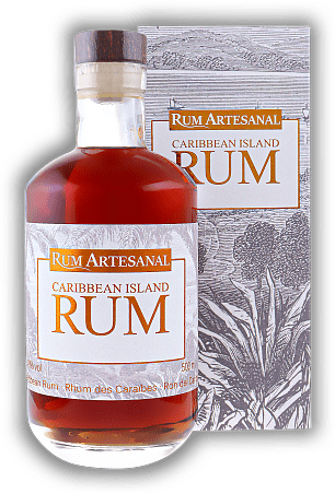 Rum Artesanal Caribbean Island Rum Artesanal Caribbean Island  0,5	 Liter - Vol 40%