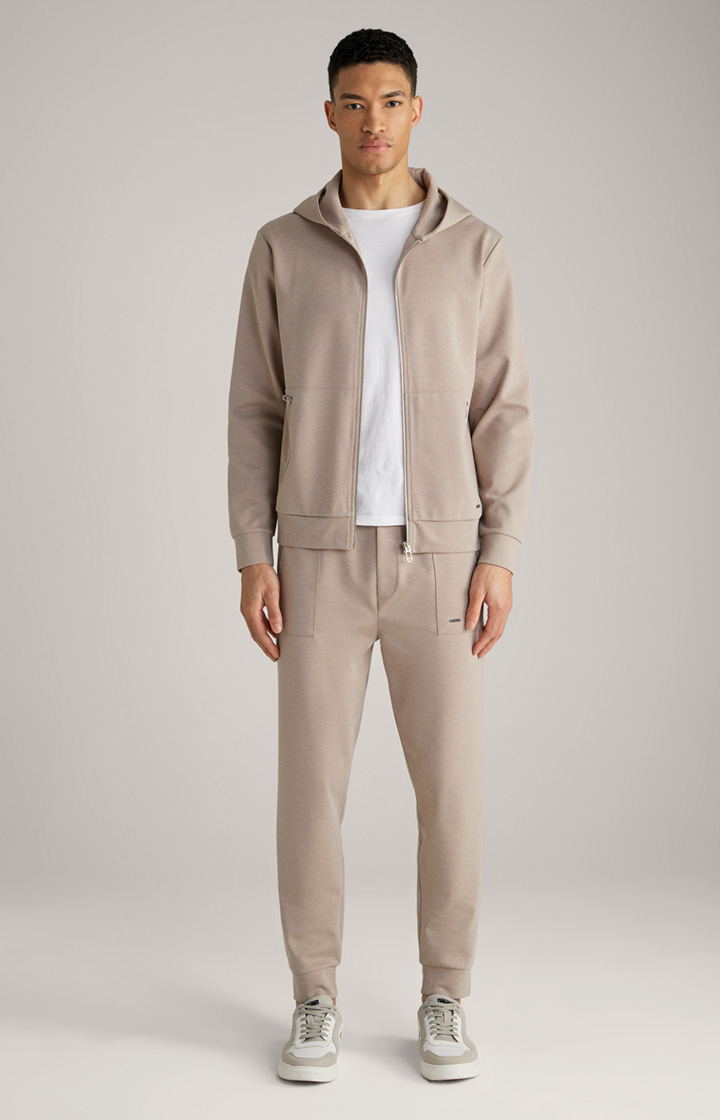 Joggpants Tiano in Hellbraun